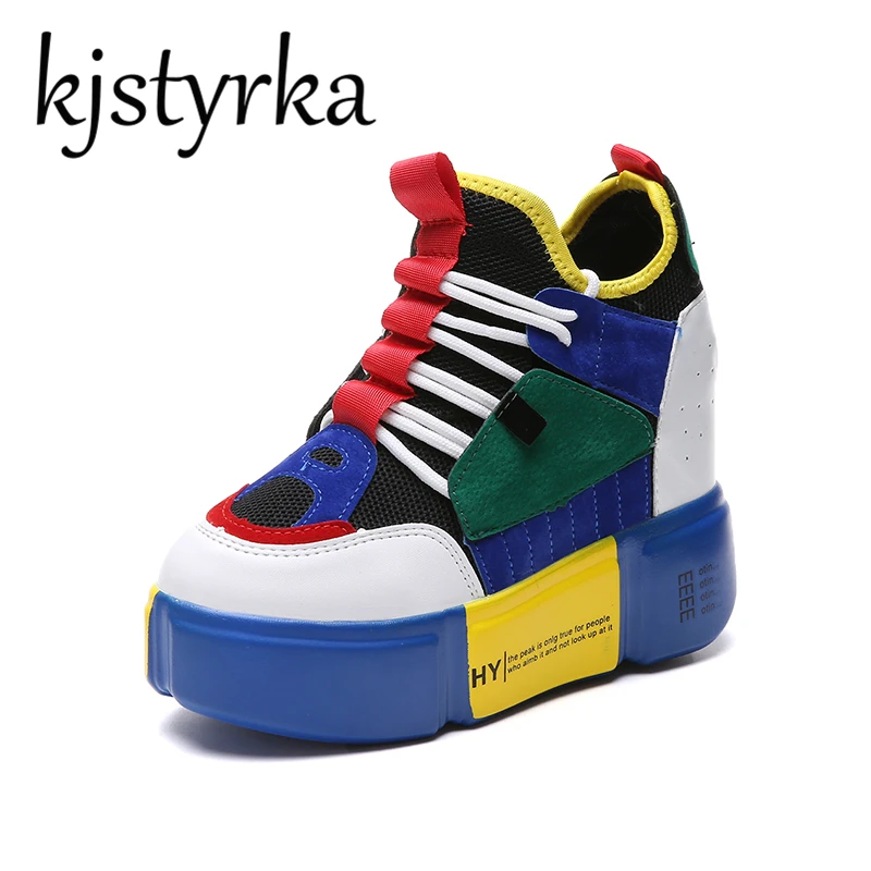 2019 Spring Autumn Casual Women Platform Shoes White Sneakers Lace-Up Sewing Wedges Increase Hidden High Heels Shoes for Women
2019 Spring Autumn Casual Women Platform Shoes White Sneakers Lace-Up Sewing Wedges Increase Hidden High Heels Shoes for Women