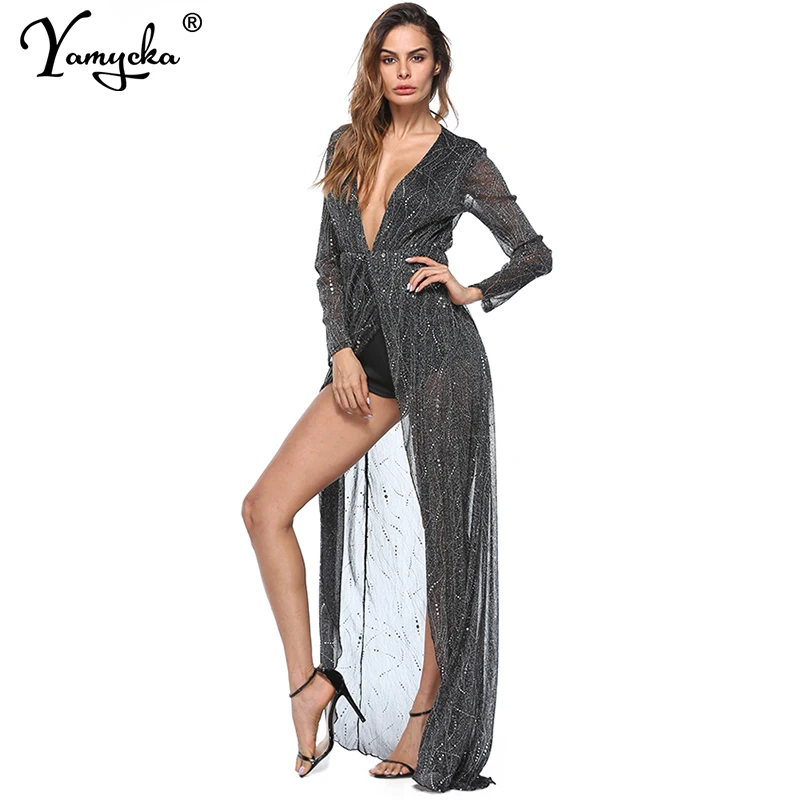 Sexy perspective sequins Summer dress women bodycon vintage Long Maxi dress elegant Night club Dresses clothes vestidos mujer HL
Sexy perspective sequins Summer dress women bodycon vintage Long Maxi dress elegant Night club Dresses clothes vestidos mujer HL
