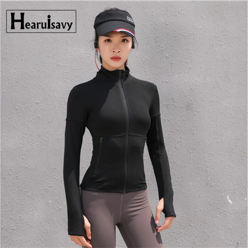 Women Long Sleeve Zipper Running Jackets With Pocket Exercise Tennis Training Jogging Jacket High Stretch Fitness Yoga Coat
Women Long Sleeve Zipper Running Jackets With Pocket Exercise Tennis Training Jogging Jacket High Stretch Fitness Yoga Coat