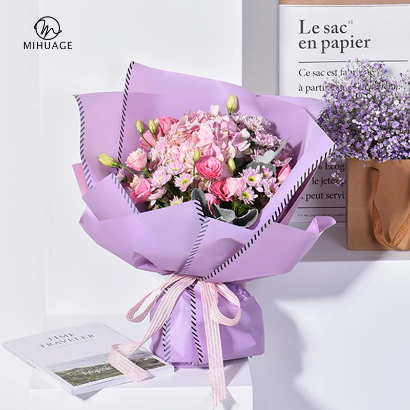MiHuaGe Waterproof Frosted Flower Wrapping Paper Wedding Holiday Decoration Gift Wrapping Paper Bouquet Packaging Material
MiHuaGe Waterproof Frosted Flower Wrapping Paper Wedding Holiday Decoration Gift Wrapping Paper Bouquet Packaging Material