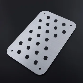 Truck Car Carpet plate Mat Heel Foot Rest Pedal 30x20cm Driving Position Silver Vehicle
Truck Car Carpet plate Mat Heel Foot Rest Pedal 30x20cm Driving Position Silver Vehicle