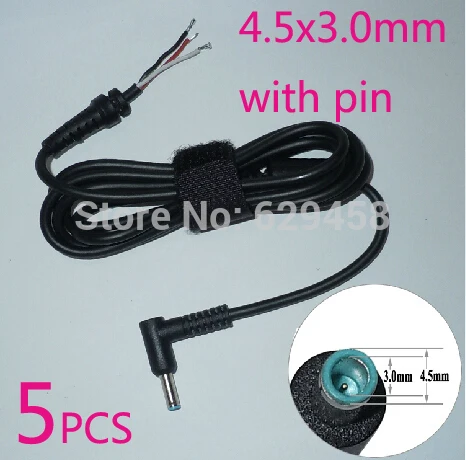 5PCS 4.5*3.0mm / 4.5x3.0mm DC Power Charger Plug Cable Connector for HP Pavilion 15 Series
5PCS 4.5*3.0mm / 4.5x3.0mm DC Power Charger Plug Cable Connector for HP Pavilion 15 Series