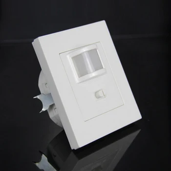 Hot sale Wall mounted pir motion sensor 9m max induction distance 110-240V/AC infrared sensor 86-type switch
Hot sale Wall mounted pir motion sensor 9m max induction distance 110-240V/AC infrared sensor 86-type switch