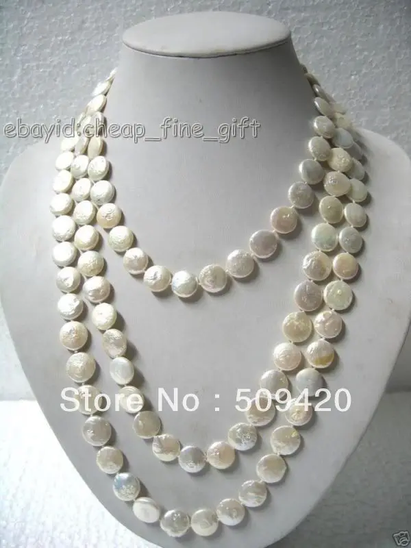 FREE SHIPPING>>@>> fast Shipping>>>11-13MM White Coin Freshwater Pearl 60" Long necklace
FREE SHIPPING>>@>> fast Shipping>>>11-13MM White Coin Freshwater Pearl 60" Long necklace