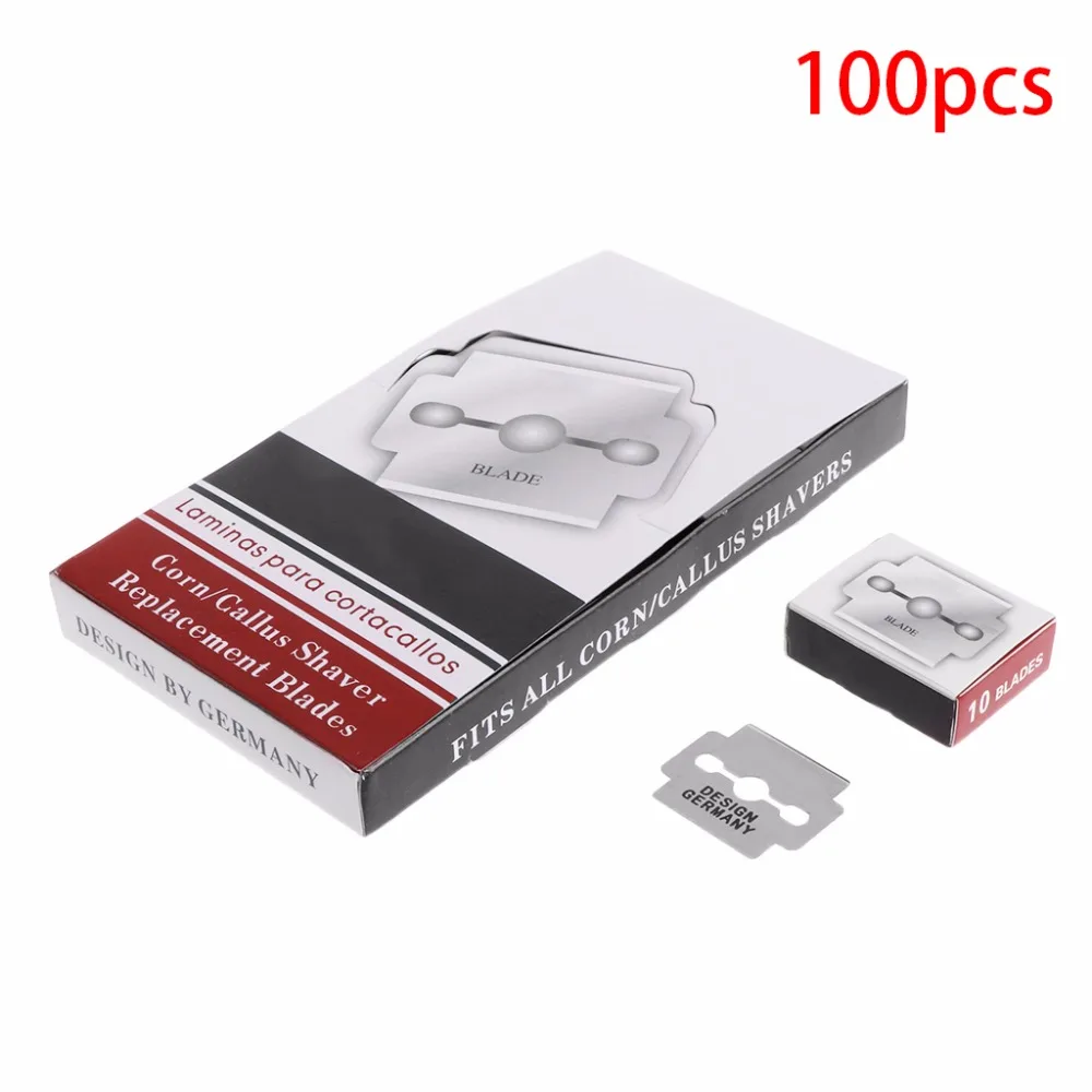 100Pcs Silver Carbon Steel Replacement Blades For Hard Skin Remover Hand Foot File Foot Care Pedicure Machine
100Pcs Silver Carbon Steel Replacement Blades For Hard Skin Remover Hand Foot File Foot Care Pedicure Machine