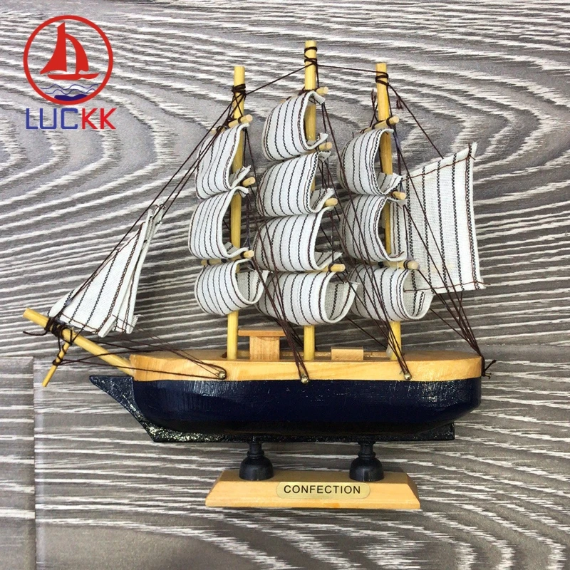 LUCKK 18CM Wooden Model Ship Nautical Home Interior Decoration Wood Crafts Loft Furniture Room Accessories Mini Boat Model Decor
LUCKK 18CM Wooden Model Ship Nautical Home Interior Decoration Wood Crafts Loft Furniture Room Accessories Mini Boat Model Decor