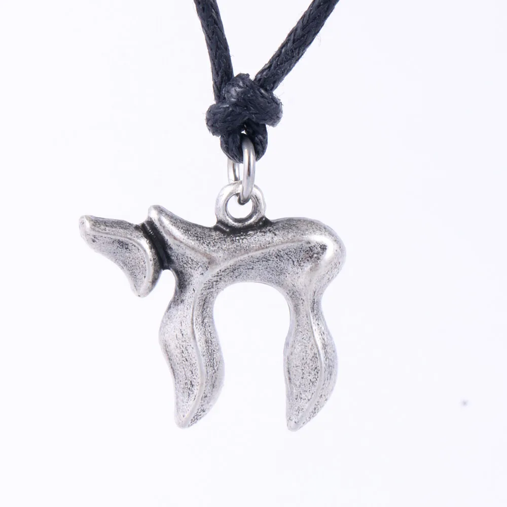 Punk 3D Jewelry Chai Necklace Hebrew Pendant Allergy free Jewish Symbol Letter Necklaces Anniversary gift 20*20mm A213
Punk 3D Jewelry Chai Necklace Hebrew Pendant Allergy free Jewish Symbol Letter Necklaces Anniversary gift 20*20mm A213