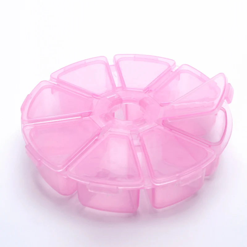 10x2.7cm Plastic Kit Box Round Tool Box Case Craft Organizer Storage Boxes Carrying Cases Jewelry Finding DIY Accessories B
10x2.7cm Plastic Kit Box Round Tool Box Case Craft Organizer Storage Boxes Carrying Cases Jewelry Finding DIY Accessories B