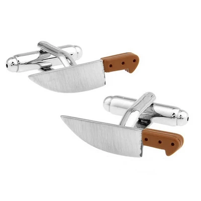 

HYX Luxury shirt kitchen knife cufflink for mens Brand cuff buttons cuff links High Quality abotoaduras Jewelry