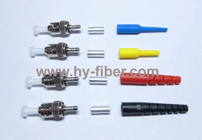 200 pcs ST optical fiber connector kits SM Simplex PC,housing metal,boot color black/red/yellow FREE SHIPPING
200 pcs ST optical fiber connector kits SM Simplex PC,housing metal,boot color black/red/yellow FREE SHIPPING