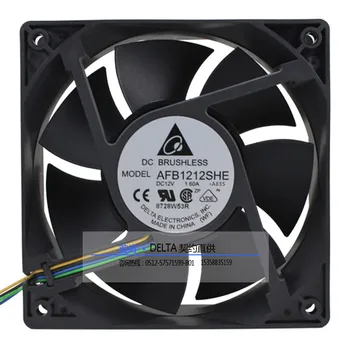 Free Shipping For DELTA AFB1212SHE -A835 835 12V 1.60A, 120x120x38mm 4-wire 4-pin connector Server Square fan
Free Shipping For DELTA AFB1212SHE -A835 835 12V 1.60A, 120x120x38mm 4-wire 4-pin connector Server Square fan