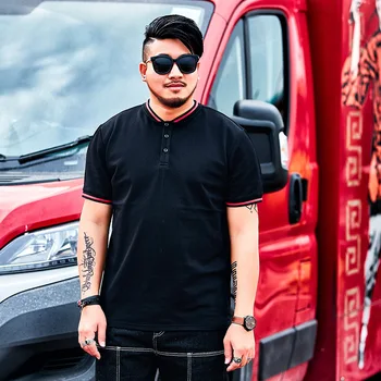 2018 tide brand spring and summer large size men's T-shirt loose casual Fashion Short-sleeved Shirt Size XXL-6XL 7XL
2018 tide brand spring and summer large size men's T-shirt loose casual Fashion Short-sleeved Shirt Size XXL-6XL 7XL