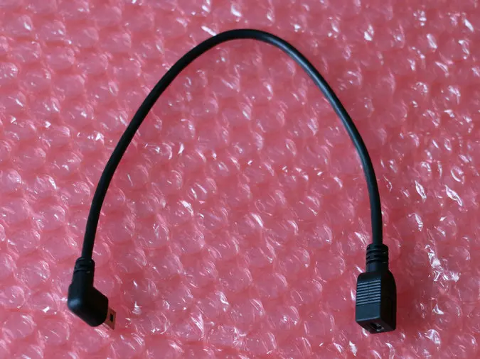 2 pcs / Article Mini usb b Female to male 5pins 90 Left Angle connector adapter cord Data Charging Cable Extension line 25cm
2 pcs / Article Mini usb b Female to male 5pins 90 Left Angle connector adapter cord Data Charging Cable Extension line 25cm