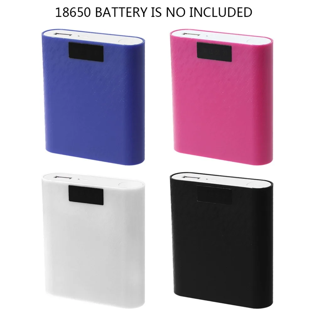 DIY Kit 4x 18650 Battery Charger Holder Power Bank Box Shell Case for Smartphone 4 pcs 18650 lithium battery (Not included)
DIY Kit 4x 18650 Battery Charger Holder Power Bank Box Shell Case for Smartphone 4 pcs 18650 lithium battery (Not included)