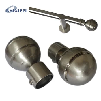 D20mm Curtain Rod Decorative Double Groove Ball Head , Curtain Accessories Finials for Window Decoration
D20mm Curtain Rod Decorative Double Groove Ball Head , Curtain Accessories Finials for Window Decoration