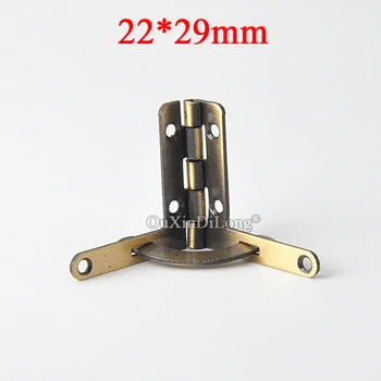 BRAND NEW 200PCS 22*29mm Zinc Alloy Box Hinges 90 Degree Quadrant Hinges For DIY Wooden Gift Box Cases Humidor Jewelry Hinges
BRAND NEW 200PCS 22*29mm Zinc Alloy Box Hinges 90 Degree Quadrant Hinges For DIY Wooden Gift Box Cases Humidor Jewelry Hinges