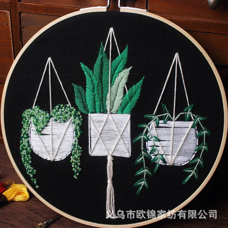 Ribbon European Embroidery Kits Beginner Diy Crafts Grass Material Package Hanging Basket Craft Felt Supplies Print
Ribbon European Embroidery Kits Beginner Diy Crafts Grass Material Package Hanging Basket Craft Felt Supplies Print