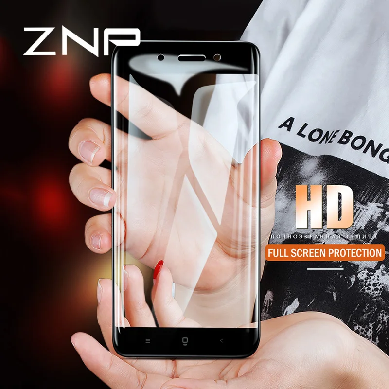 ZNP 9H Tempered Glass For Xiaomi Redmi 4X 5 5 Plus 6 Pro 6A Redmi S2 Note 5 5A Screen Protector Toughened Full Cover glass Film
ZNP 9H Tempered Glass For Xiaomi Redmi 4X 5 5 Plus 6 Pro 6A Redmi S2 Note 5 5A Screen Protector Toughened Full Cover glass Film