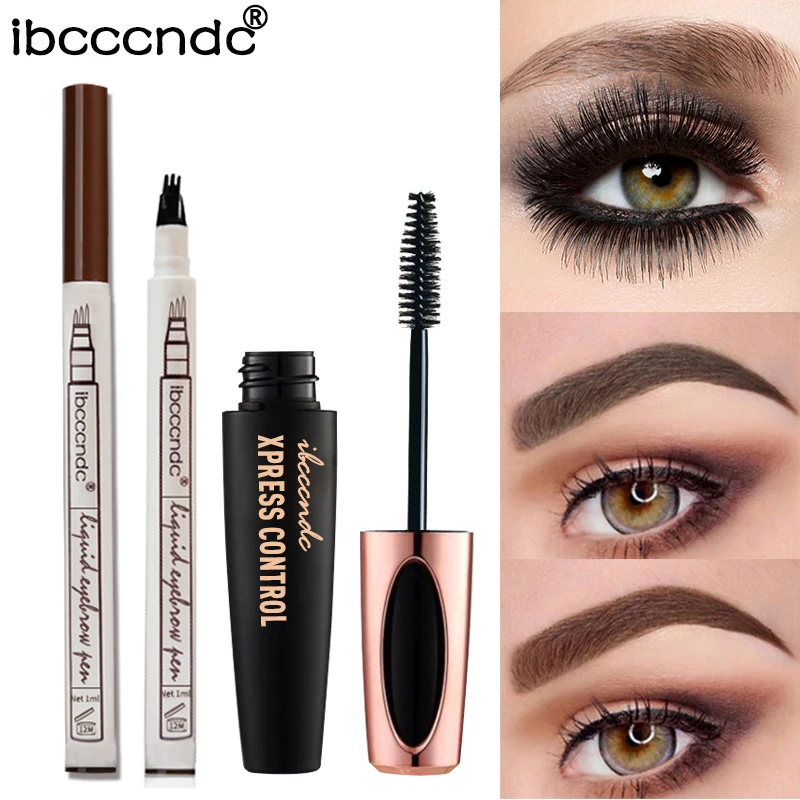 Fashion Eye Makeup 4D Silk Fiber Lash Mascara Thick Rimel 3 Colors Microblading Eyebrow Tattoo Pen Sketch Liquid Eyebrow Pen Set
Fashion Eye Makeup 4D Silk Fiber Lash Mascara Thick Rimel 3 Colors Microblading Eyebrow Tattoo Pen Sketch Liquid Eyebrow Pen Set