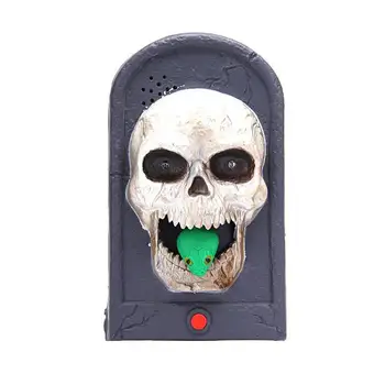 Halloween Light Up Eyeball Skull Doorbell Talking Scary Sounds for Party Bar Door Decorations Kids Gift Toys
Halloween Light Up Eyeball Skull Doorbell Talking Scary Sounds for Party Bar Door Decorations Kids Gift Toys