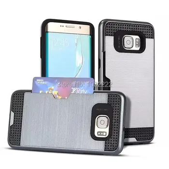 100pcs/lot Hybrid Armor Silicone+PC wire drawing Case For Samsung Galaxy S6/S6 Edge/S6 Edge plus/S5/S4/Note 5/Note 4
100pcs/lot Hybrid Armor Silicone+PC wire drawing Case For Samsung Galaxy S6/S6 Edge/S6 Edge plus/S5/S4/Note 5/Note 4