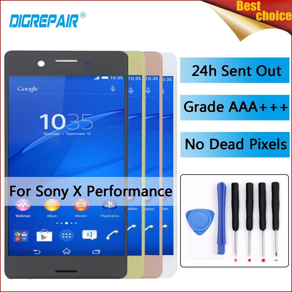 5" For Sony Xperia X Performance Screen F5121 F5122 F8131 F8132 LCD Display Digitizer Touch Screen Assembly Repair Replace Parts
5" For Sony Xperia X Performance Screen F5121 F5122 F8131 F8132 LCD Display Digitizer Touch Screen Assembly Repair Replace Parts