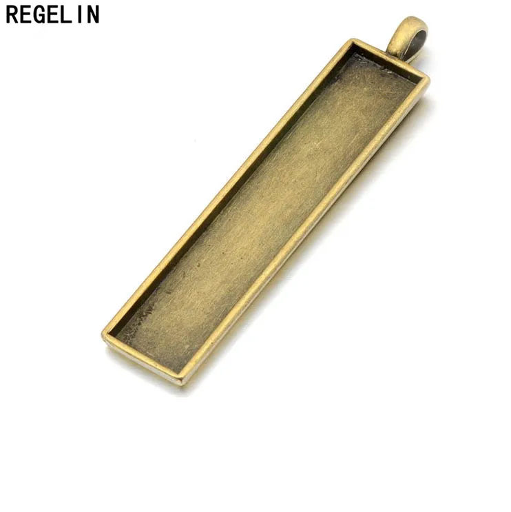 REGELIN Retro 10X50mm Inner Size Pendant Settings Cabochons Bases Bezel Trays Fit Cabochon Cameo DIY Jewelry making finding
REGELIN Retro 10X50mm Inner Size Pendant Settings Cabochons Bases Bezel Trays Fit Cabochon Cameo DIY Jewelry making finding