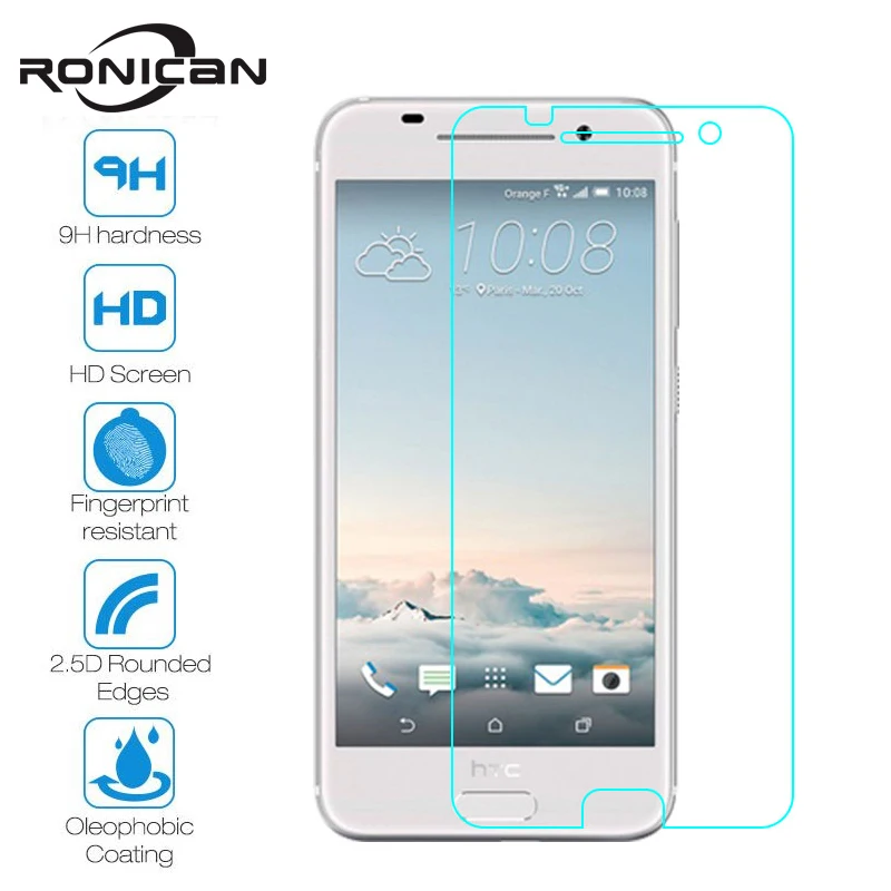 RONICAN For Glass on HTC A9 A9W A 9 Tempered Glass screen Film For HTC One A9 A9W A 9 Screen Protector pelicula de vidro
RONICAN For Glass on HTC A9 A9W A 9 Tempered Glass screen Film For HTC One A9 A9W A 9 Screen Protector pelicula de vidro