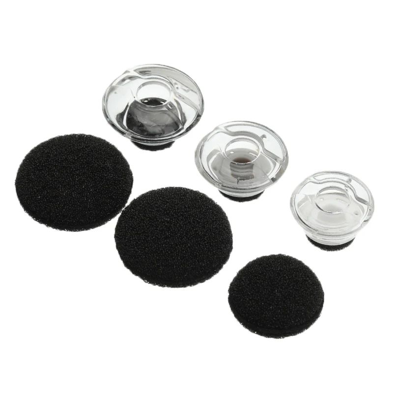 6 PCS Clear Earbuds Tips Eargels Black Foam For Plantronics For Voyager For LEGEND Earphone and Headphones Accessorries S/M/L
6 PCS Clear Earbuds Tips Eargels Black Foam For Plantronics For Voyager For LEGEND Earphone and Headphones Accessorries S/M/L
