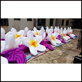 Free shipping 10m length customized colors inflatable flower chain for wedding decoration
Free shipping 10m length customized colors inflatable flower chain for wedding decoration
