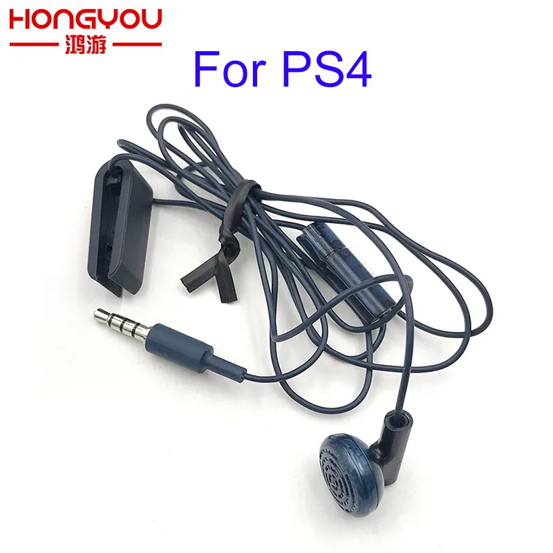 Оригинальные сменные темно синие наушники для игрового контроллера PS4 Slim Pro