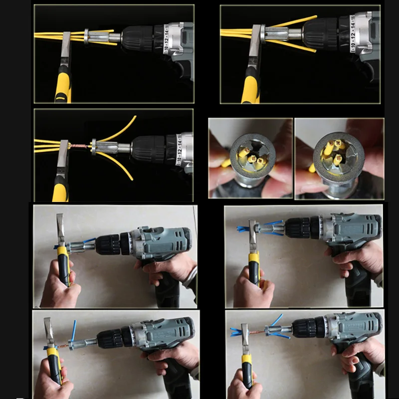 Wire Stripping Tool Flashlight Dual-use Fast Switch Terminal Block with Keychain HVR88
Wire Stripping Tool Flashlight Dual-use Fast Switch Terminal Block with Keychain HVR88