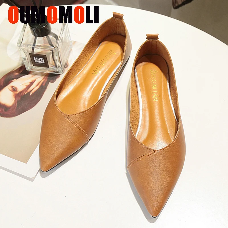 2019 Spring black soft leather shoes women larger sizes 40 ballet flats pointed toe shallow mouth slip-on ladies loafer n600
2019 Spring black soft leather shoes women larger sizes 40 ballet flats pointed toe shallow mouth slip-on ladies loafer n600