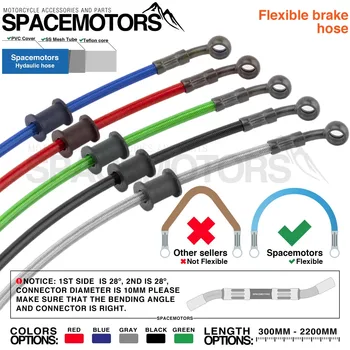 300mm-2200mm brake hose cable hydroline forfluid for trial dirt pitbike bike motorcycle CRF YZ WR EXC 230 250 300 400 426 450 F
300mm-2200mm brake hose cable hydroline forfluid for trial dirt pitbike bike motorcycle CRF YZ WR EXC 230 250 300 400 426 450 F