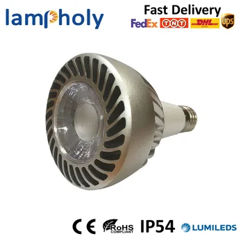 New PAR30 32W LED spotlight to replace metal halid par30 70W led lighting bulb Silver housing lumiled 3030 led IP54 waterproof
New PAR30 32W LED spotlight to replace metal halid par30 70W led lighting bulb Silver housing lumiled 3030 led IP54 waterproof