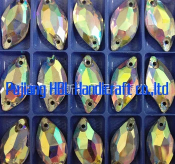 Wholesale ! 9X20MM 30PCS/LOT Crystal Sewing AB Leaf Shape Sew on Crystal stone with 2 holes rhinestones Crystal Loose Stones
Wholesale ! 9X20MM 30PCS/LOT Crystal Sewing AB Leaf Shape Sew on Crystal stone with 2 holes rhinestones Crystal Loose Stones