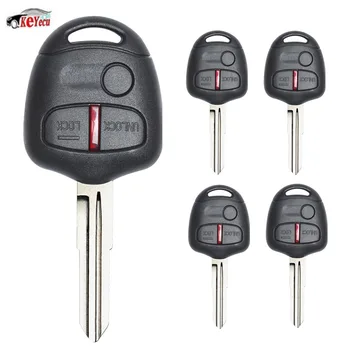 KEYECU 5 Pcs/lot New Replacement Uncut Remote Car Key Fob 3 Button 433MHz 4D61 Chip for Mitsubishi
KEYECU 5 Pcs/lot New Replacement Uncut Remote Car Key Fob 3 Button 433MHz 4D61 Chip for Mitsubishi