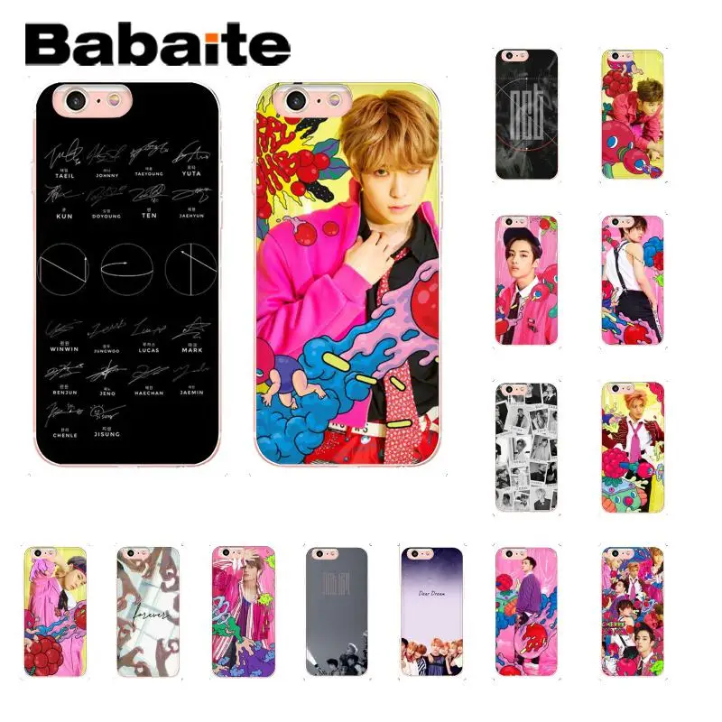Babaite NCT 127 Kpop Boy DIY Luxury Phone Accessories Case for iPhone 8 7 6 6S Plus X XS MAX 5 5S SE XR 10 Cover Capa
Babaite NCT 127 Kpop Boy DIY Luxury Phone Accessories Case for iPhone 8 7 6 6S Plus X XS MAX 5 5S SE XR 10 Cover Capa