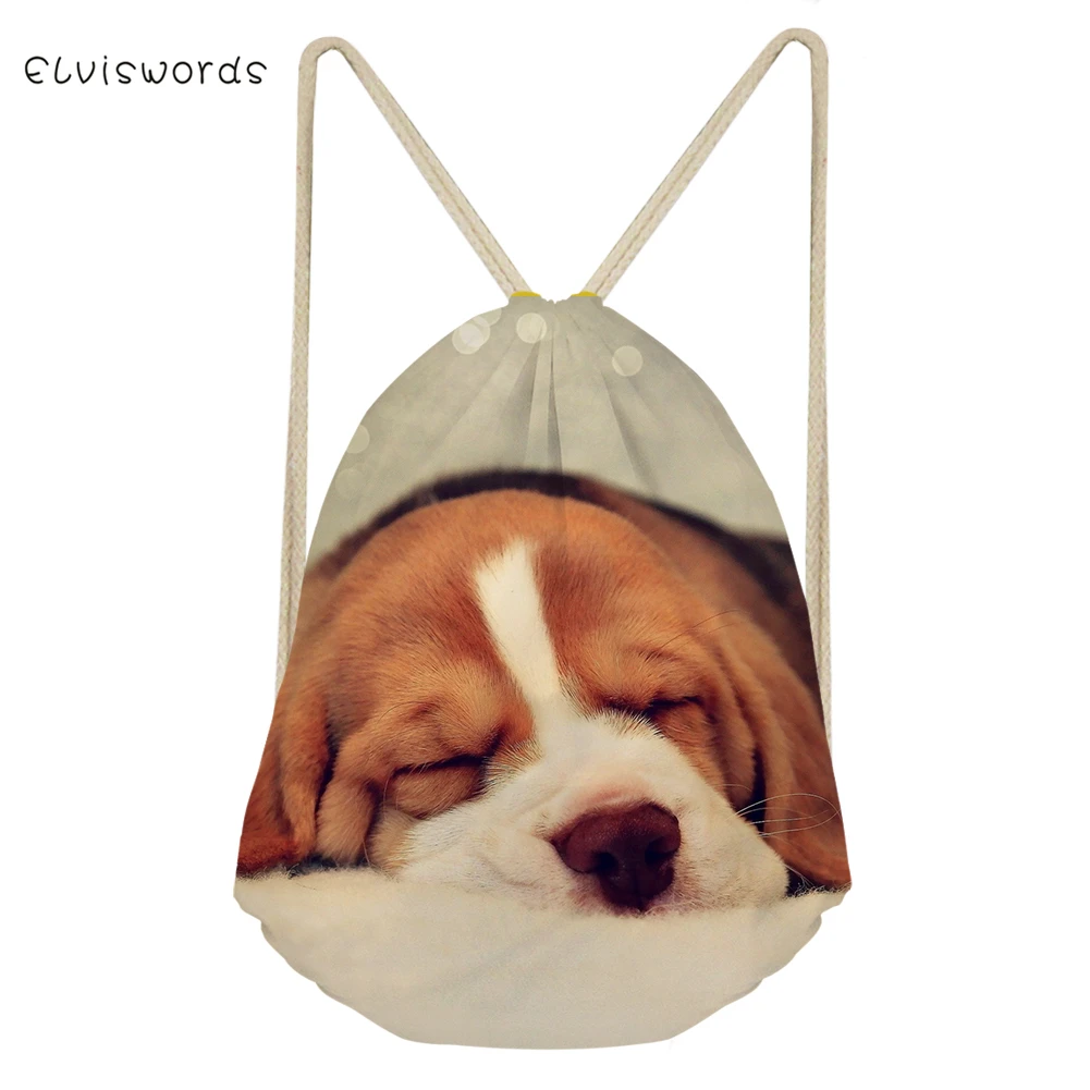 ELVISWORDS Small Women Drawstring Backpack Cute Dogs Printed Travel Female Bag School Girls Satchel Casual Shopping Beach Bags
ELVISWORDS Small Women Drawstring Backpack Cute Dogs Printed Travel Female Bag School Girls Satchel Casual Shopping Beach Bags