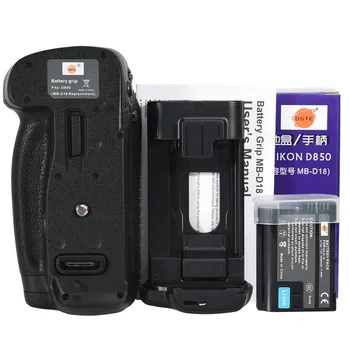 DSTE MB-D18 Vertical Battery Grip with EN-EL15 Battery for Nikon D850 DSLR Camera
DSTE MB-D18 Vertical Battery Grip with EN-EL15 Battery for Nikon D850 DSLR Camera