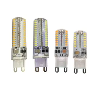G9 Led 9W 12W Bulb Warm/Cold White AC220V/AC110V Crystal Silicone Candle Light Replace 30/40W Halogen Lamp
G9 Led 9W 12W Bulb Warm/Cold White AC220V/AC110V Crystal Silicone Candle Light Replace 30/40W Halogen Lamp