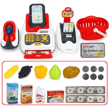 Lovely Children Pretend & Play Toys Classic Supermarket Cash Register Kits for Kids Logical Thinking Ability Development Toys
Lovely Children Pretend & Play Toys Classic Supermarket Cash Register Kits for Kids Logical Thinking Ability Development Toys