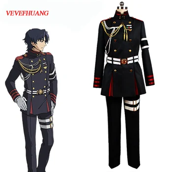 VEVEFHUANG Anime Seraph of the end Owari no Serafu Guren Ichinose Cosplay Costume Military Uniform Outfit Halloween Clothing Set
VEVEFHUANG Anime Seraph of the end Owari no Serafu Guren Ichinose Cosplay Costume Military Uniform Outfit Halloween Clothing Set