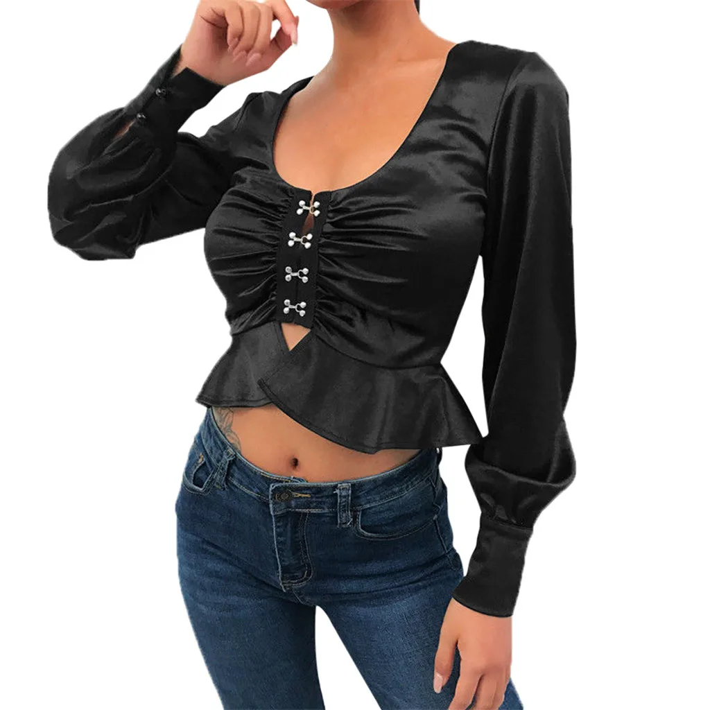 Women Chiffon Solid Long Sleeve Blouse Summer Casual Loose Tops Shirt Shirt Chiffon Blouse Shirt Casual Tops Plus Size
Women Chiffon Solid Long Sleeve Blouse Summer Casual Loose Tops Shirt Shirt Chiffon Blouse Shirt Casual Tops Plus Size
