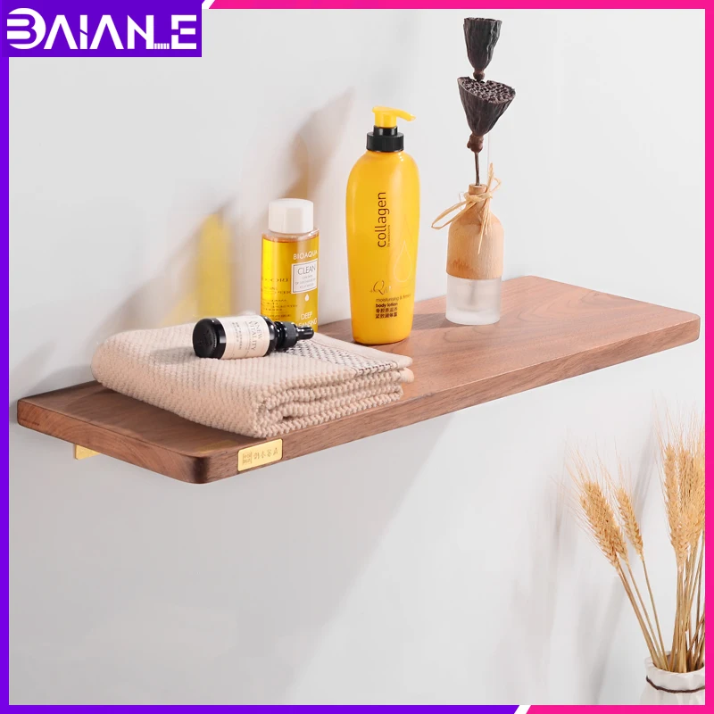 Bathroom Shelf Organizer Wood Brass Corner Storage Holder Shelves Bathroom Accessories Wall Mounted Toilet Shower Shampoo Rack
Bathroom Shelf Organizer Wood Brass Corner Storage Holder Shelves Bathroom Accessories Wall Mounted Toilet Shower Shampoo Rack