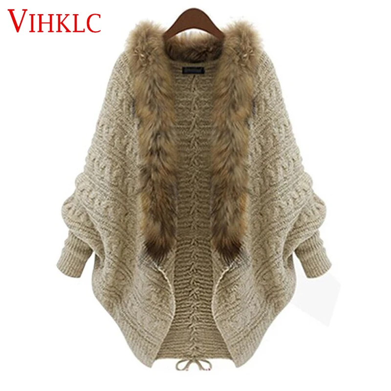 2019 Autumn Winter Blouse Fur Coat Women Loose Neck Batwing Sleeve Coats Cardigan Knitwear Sweater Fashion Ladies Outerwear T576
2019 Autumn Winter Blouse Fur Coat Women Loose Neck Batwing Sleeve Coats Cardigan Knitwear Sweater Fashion Ladies Outerwear T576