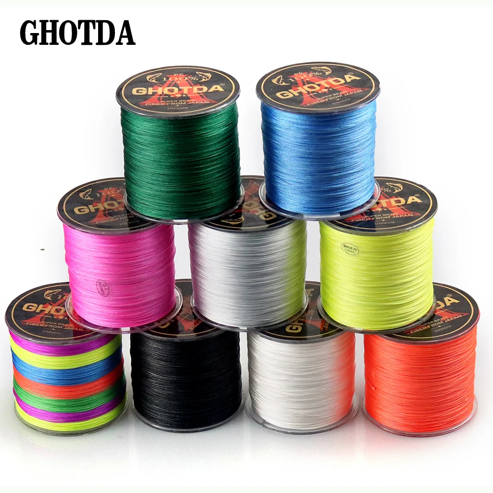 GHOTDA PE Braided Fishing Line Multifilament 500M 8 Strands Cord Carp For Saltwater
GHOTDA PE Braided Fishing Line Multifilament 500M 8 Strands Cord Carp For Saltwater