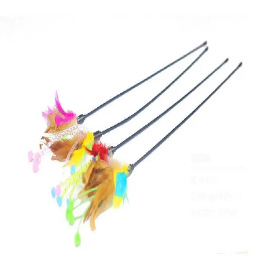 Flower Bud Feathers Fun Cats Pet Kitten Jump Train Help Fun Cat Toys Professional Factory price Drop Shipping
Flower Bud Feathers Fun Cats Pet Kitten Jump Train Help Fun Cat Toys Professional Factory price Drop Shipping