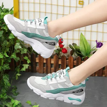 new spring autumn woman running shoes Comfortable mesh Color matching thick bottom sneakers women zapatos de mujer de moda K2-49
new spring autumn woman running shoes Comfortable mesh Color matching thick bottom sneakers women zapatos de mujer de moda K2-49
