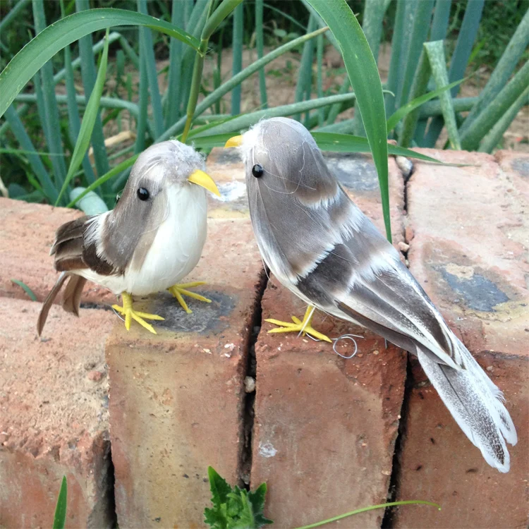 a pair of small cute sparrow model foam & furs simulation gray sparrow dolls gift about 12cm 1325
a pair of small cute sparrow model foam & furs simulation gray sparrow dolls gift about 12cm 1325